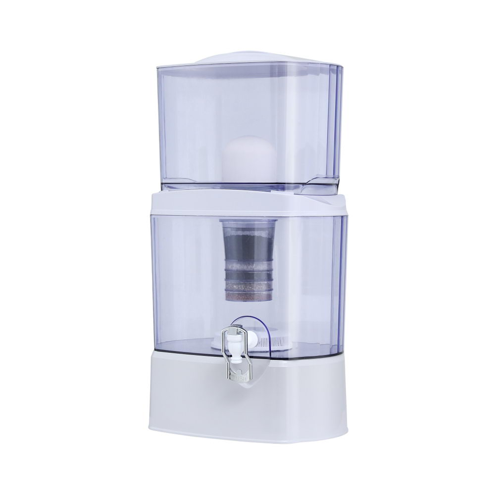 Benchtop Water Filter 24L Gravity Multi-Stage BPA-Free Home Camping