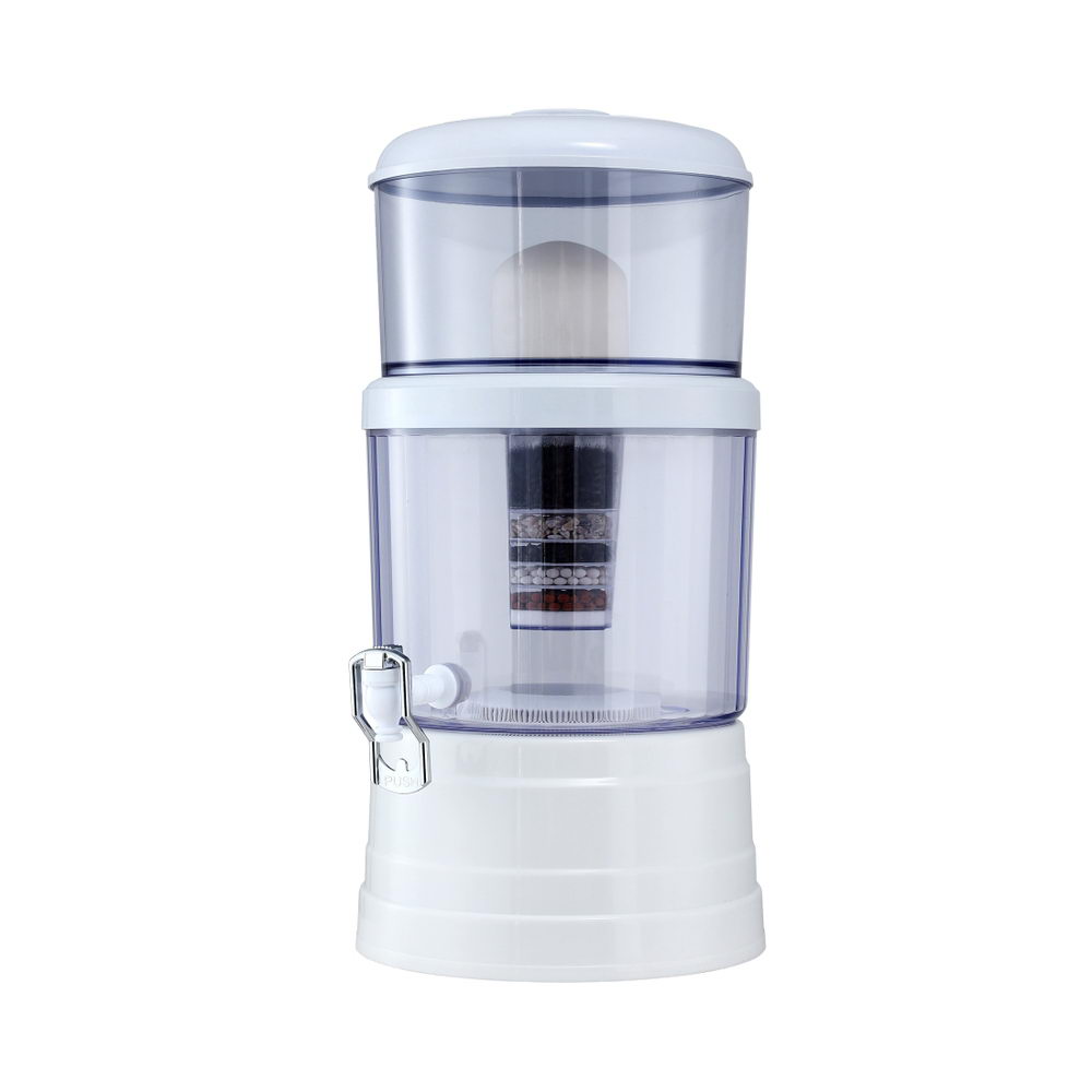 Benchtop Water Filter 16L Gravity Multi-Stage BPA-Free Home Camping