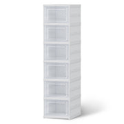 Artiss Foldable Shoe Rack Organizer 6 Tier Storage Shelf Hallway