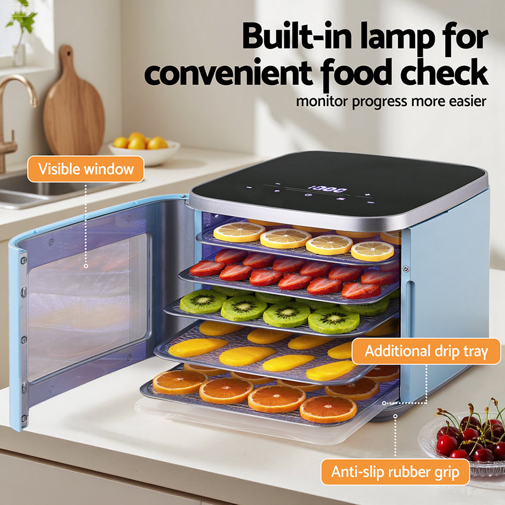 5 Trays Food Dehydrator Mini Fruit Dryer 500W
