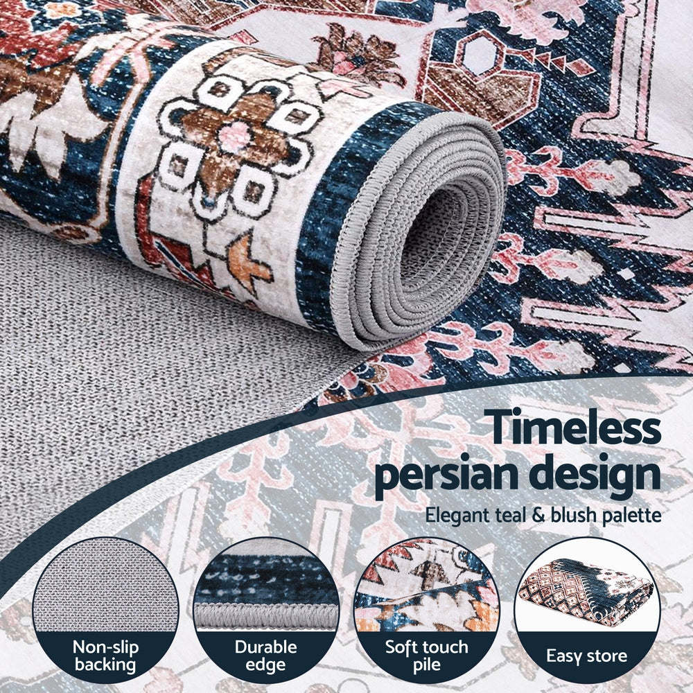 Artiss Floor Rug 160X230cm Large Washable Persian Area Rug Living Room Carpet