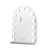 Embellir Makeup Mirror 40x50cm Dressing Vanity LED Bulb Light with 5x Magnification White Arch