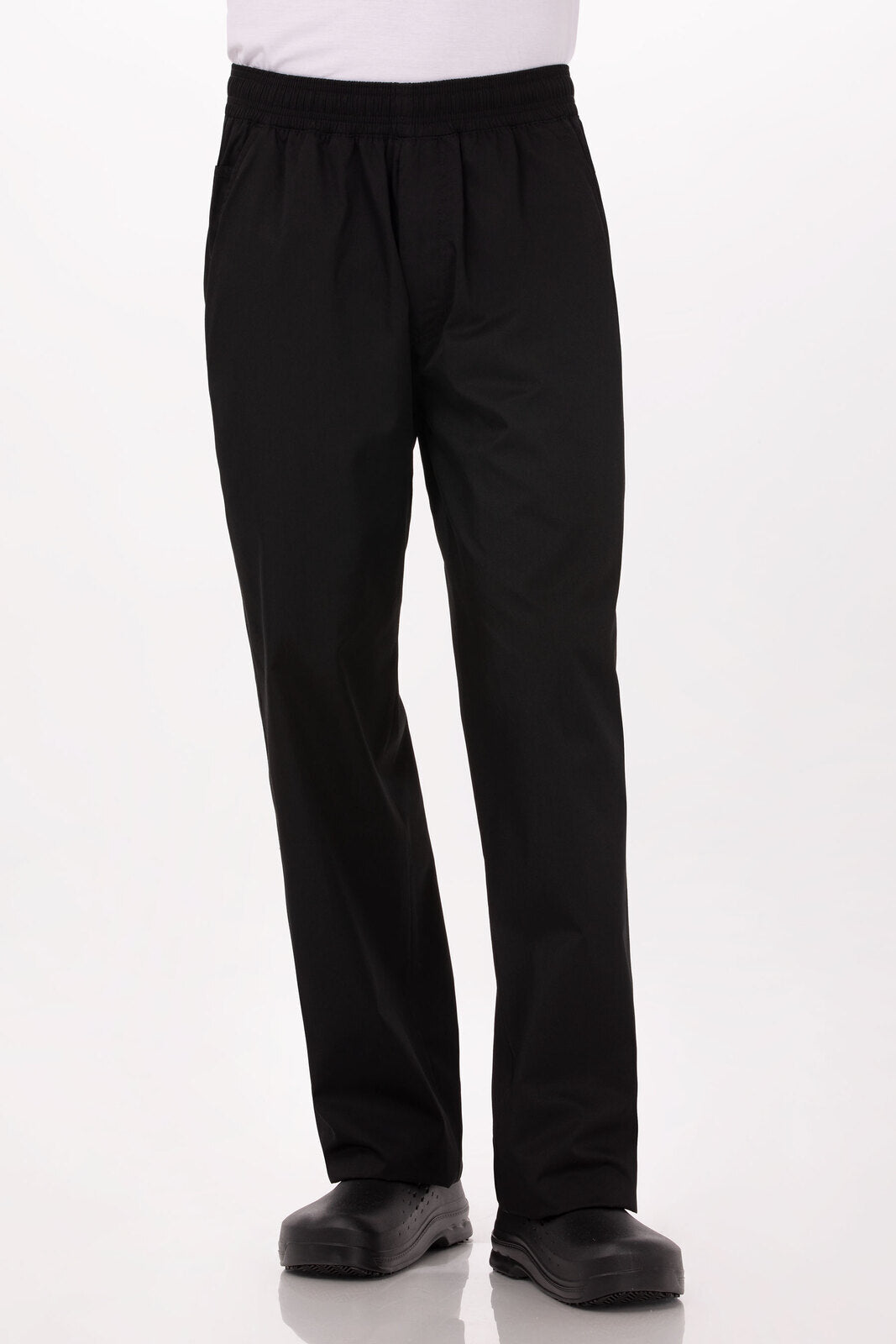 Lightweight Black S Baggy Pants by Chef Works