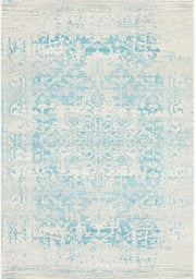 Evoke 253 White Blue by Rug Culture -230X160CM - RECTANGLE