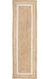 Noosa 111 Natural Runner by Rug Culture-400X80CM - RUNNER