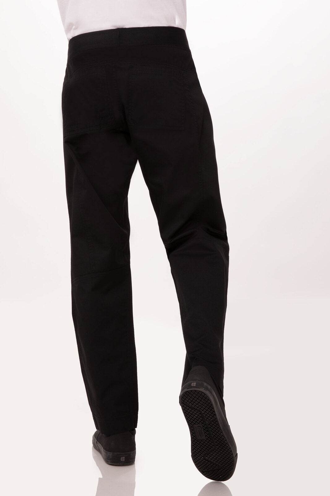 Lightweight Black XS Slim Men's Chef Pants by Chef Works