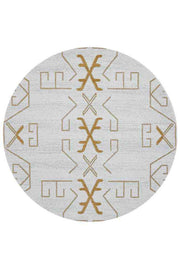 Paradise Round Cala Gold by Rug Culture - 240X240CM - ROUND