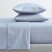 300 Thread Count 100 % Organic Cotton Baby Blue Sheet Sets by Renee Taylor Double