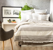 Sierra Yarn Dyed Vintage Washed Cotton Quilt Cover Set by Renee Taylor Double
