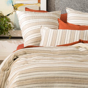Bardot Yarn Dyed 100 % French Linen Quilt Cover Set by Renee Taylor King