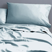 Natural Cotton 500 Thread Count Duck Egg Sheet Set by Park Avenue Single