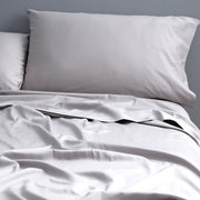 Natural Cotton 500 Thread Count Silver Sheet Set by Park Avenue King Single