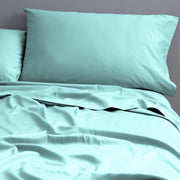 Natural Cotton 500 Thread Count Torquoise Sheet Set by Park Avenue King Single