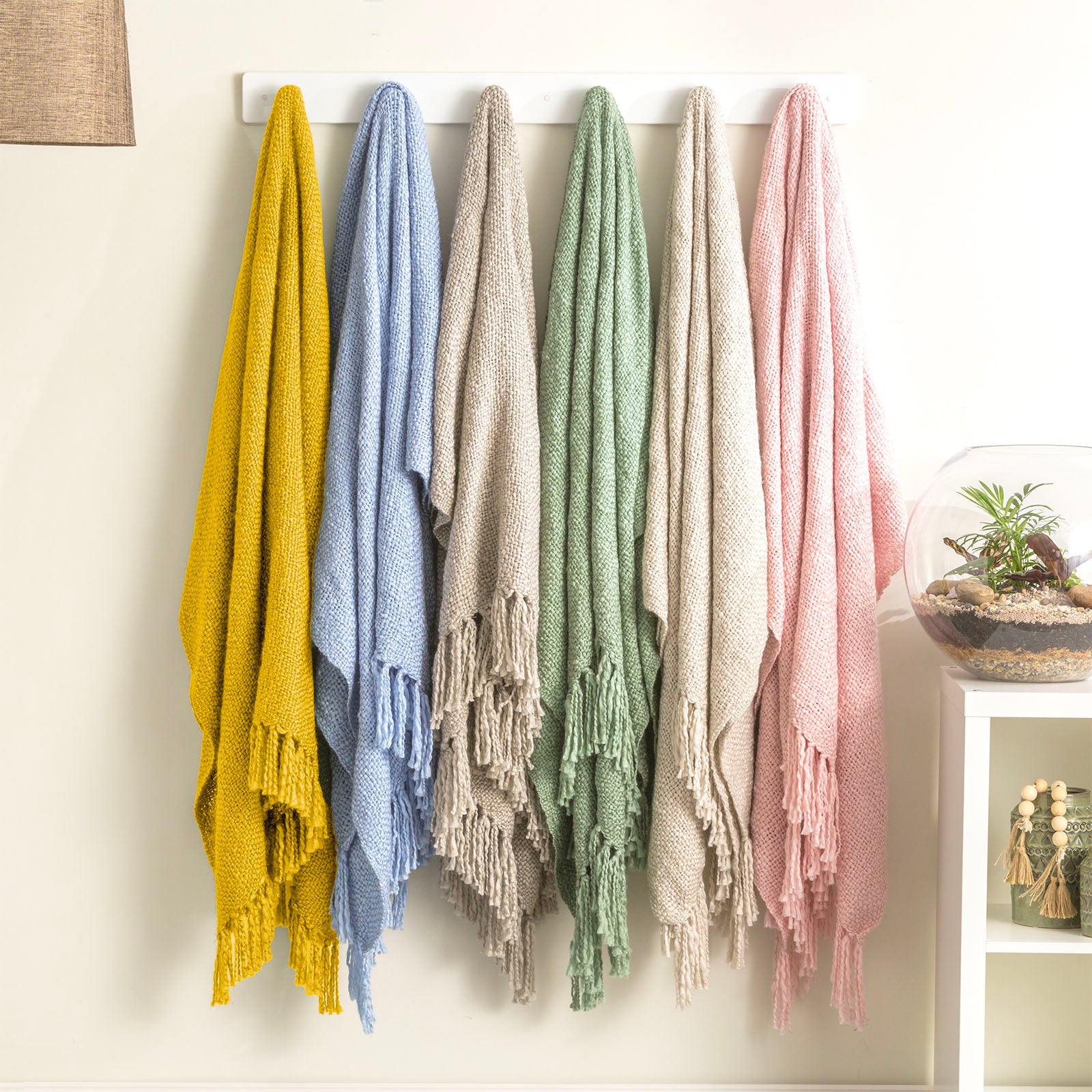 Crystal 100% Acrylic Skin Throw by Renee Taylor
