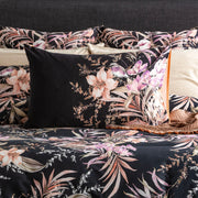 300 TC Grevillea Cotton Reversible Onyx European Pillowcase by Renee Taylor