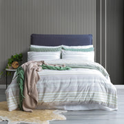 Bon Fire 175 Gsm Egyptian Cotton Flannelette Quilt Cover Set by Park Avenue Double
