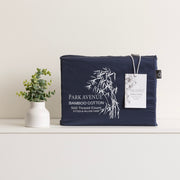 Bamboo Cotton 500 Thread Count Indigo Combo Set by Park Avenue Mega King