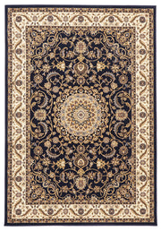 Sydney 9 Navy Ivory Runner Rug by Rug Culture - 300X80CM - RUNNER