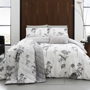 Coverley Grey Quilt Cover Set King