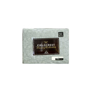 Fieldcrest Cotton Reversible Mandala Silver Quilt Cover Set Queen