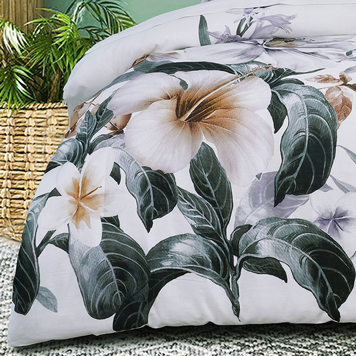 Chiquita Cotton Quilt Cover Set Queen