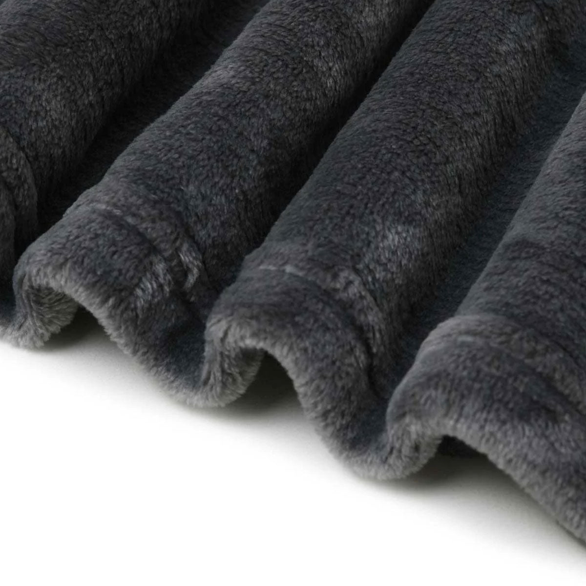 Grey Super Soft Hooded Blanket Small/Medium