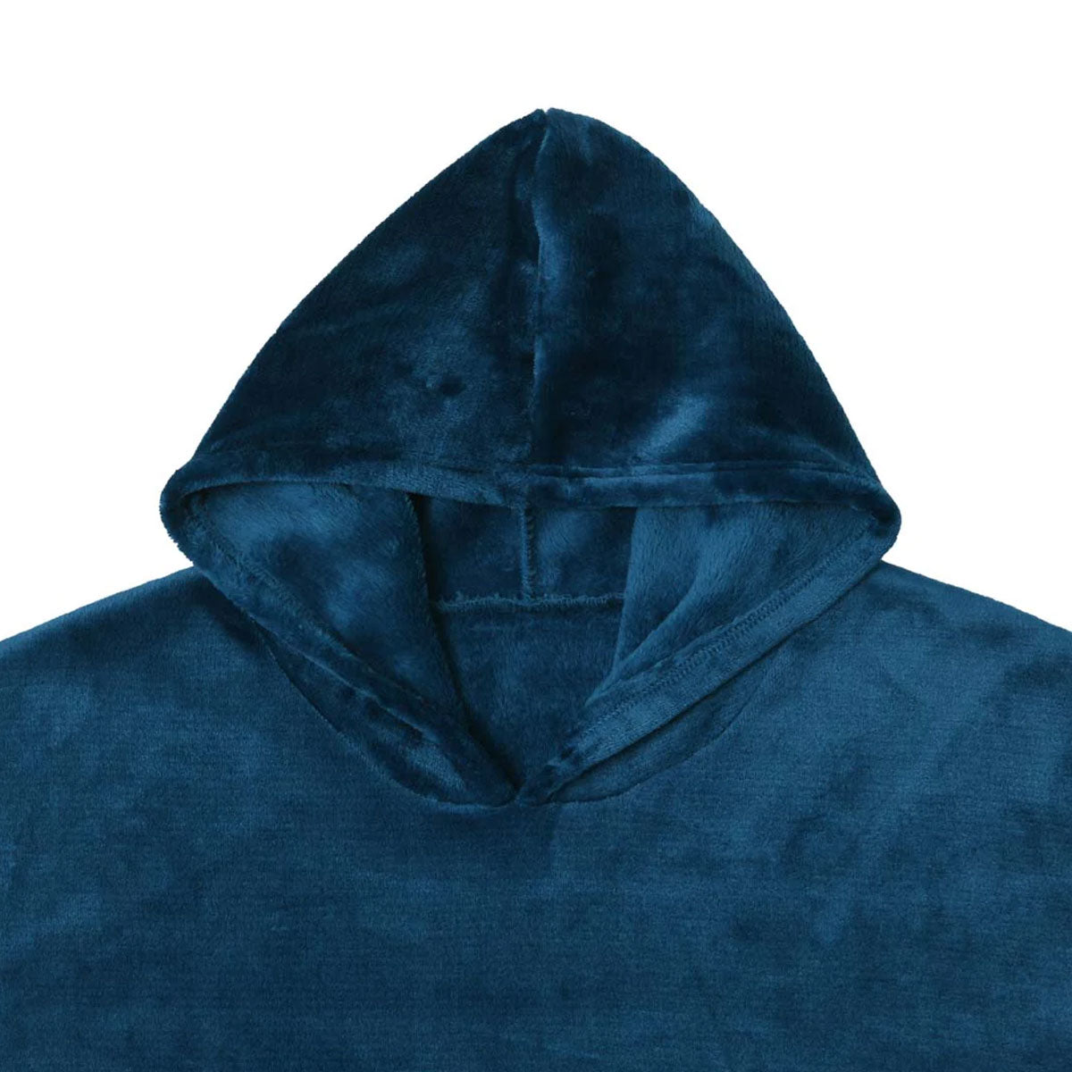 Ink Blue Super Soft Hooded Blanket Extra Large
