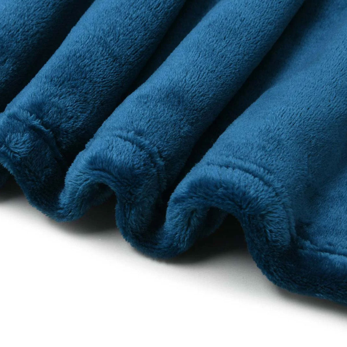 Ink Blue Super Soft Hooded Blanket Small/Medium