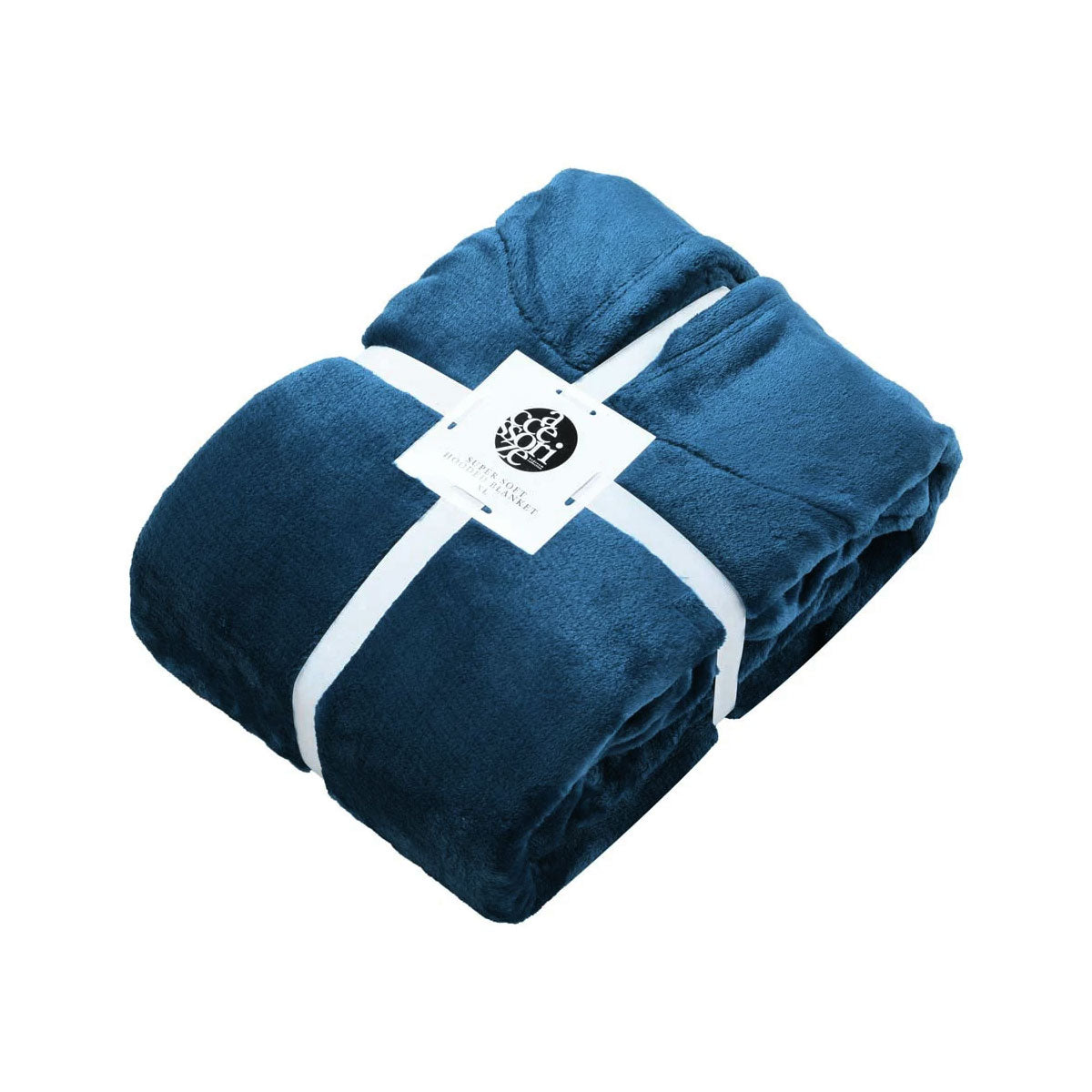Ink Blue Super Soft Hooded Blanket Small/Medium