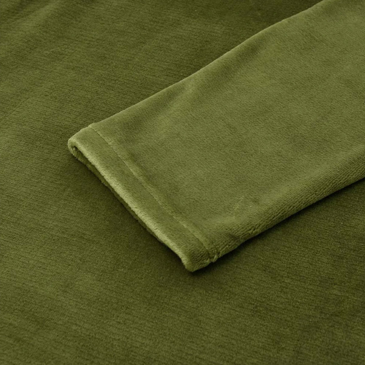 Moss Green Super Soft Hooded Blanket Small/Medium
