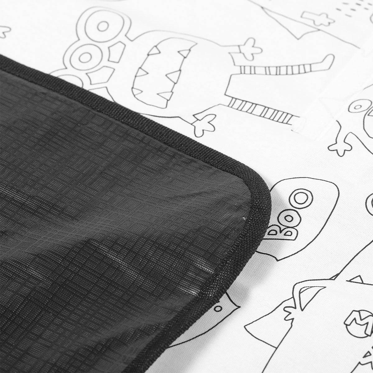 Monster Squad Colour Me In Picnic Blanket 125 x 125 cm