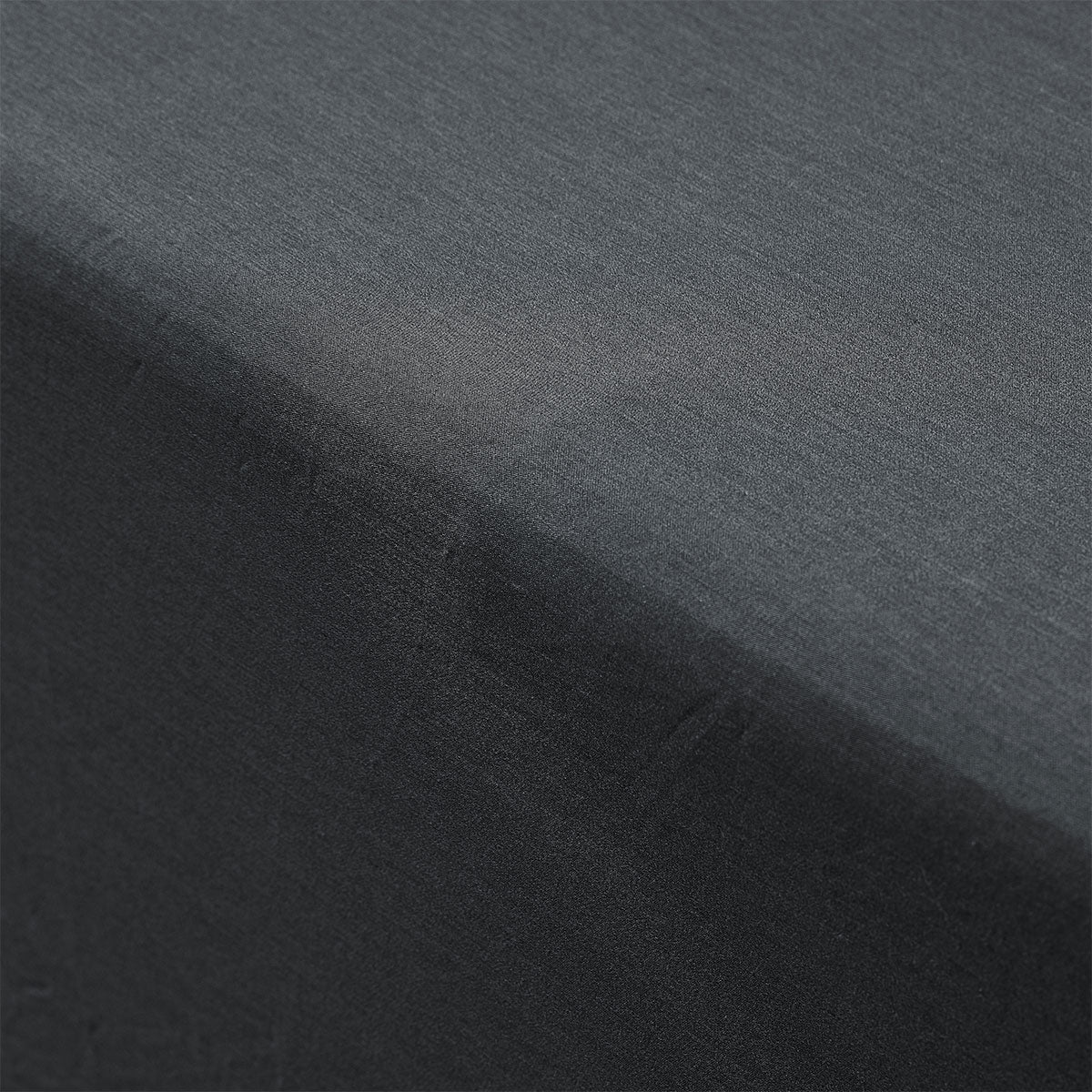 400TC Charcoal Bamboo Cotton Fitted Sheet 40cm Wall King