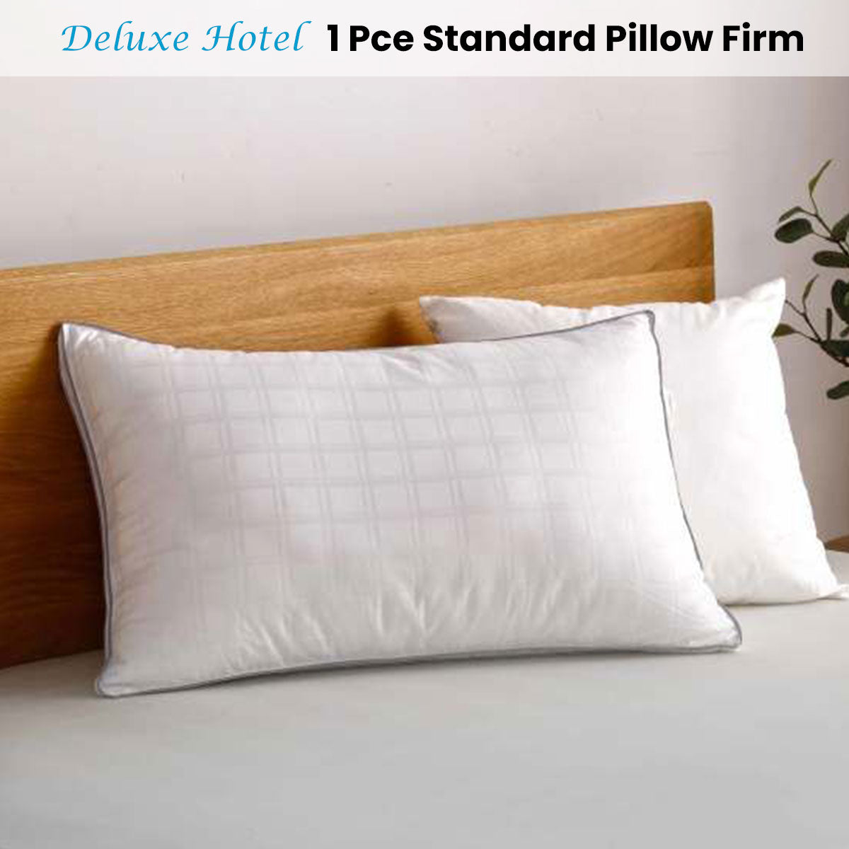 Deluxe Hotel Standard Pillow Firm 45 x 70 cm