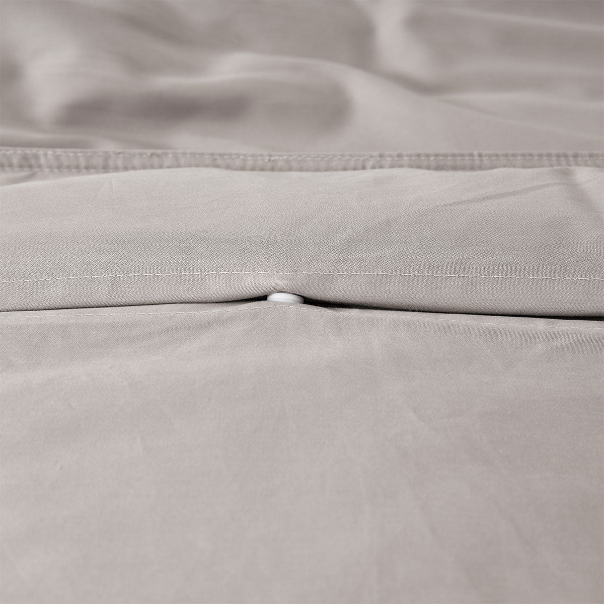 Stone 400TC Stone Bamboo Cotton Double Stitched Quilt Cover Set King