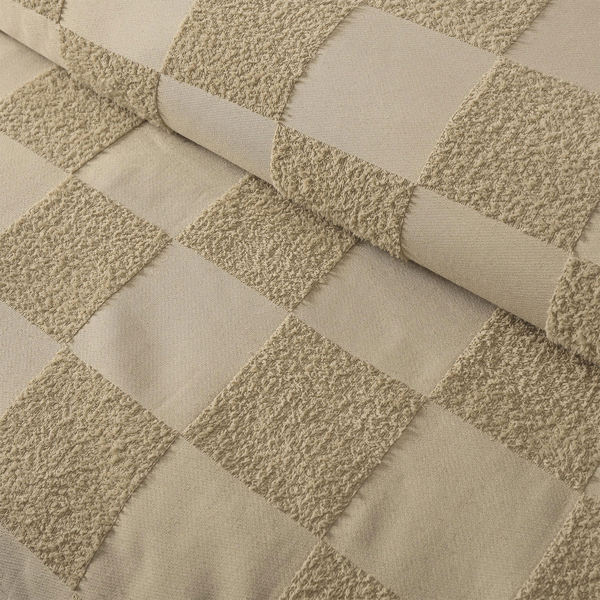 Tipo Safari Chenille Quilt Cover Set Double