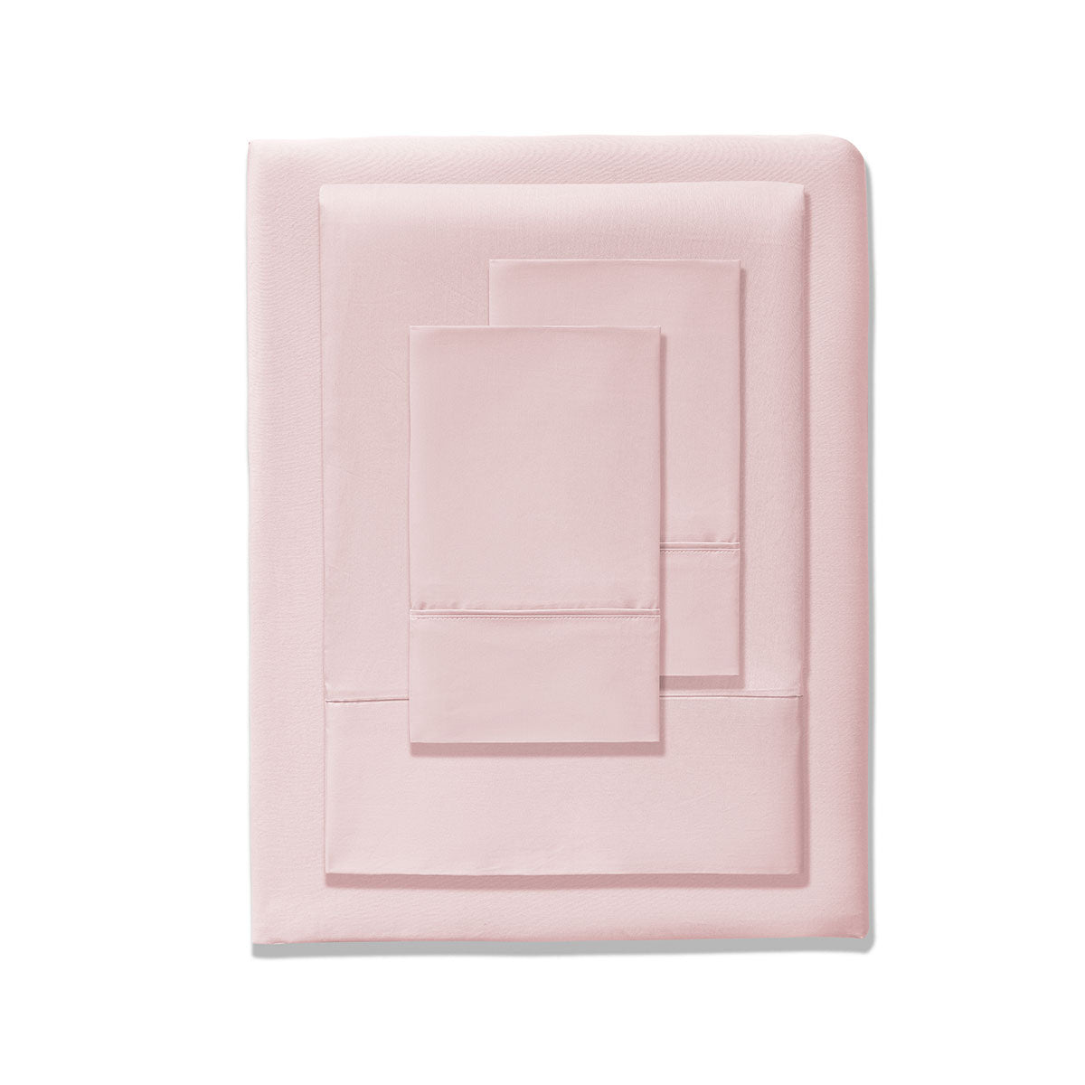 400TC Blush Bamboo Cotton Sheet Set 40cm Wall Single