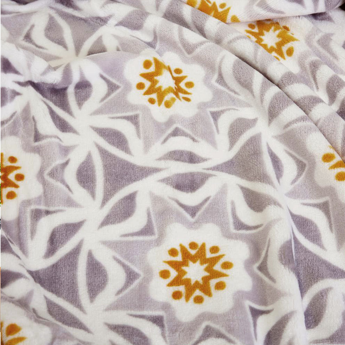 Oriana Blanket 240x260cm Grey Multi