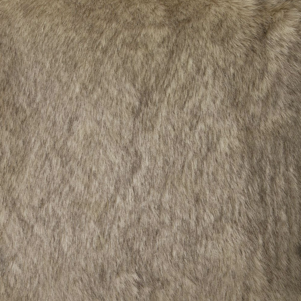 Brown Fox Luxury Faux Fur Filled Cushion 50 x 50cm