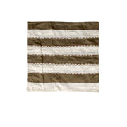 IDC Homewares Ayra Sequined Embroidered Cushion Cover Brown