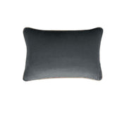 J Elliot Home Gabriel 100% Cotton Oblong Cushion Cover 33 x 48 cm Charcoal