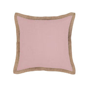 J Elliot Home Hampton Linen Cushion Cover 50 x 50 cm Dusty Pink