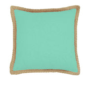 J Elliot Home Mornington Linen Cushion Cover 50 x 50 cm Mint