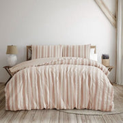 Ardor Seersucker Quilt Cover Set Lisbon Shell King