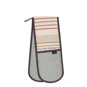 Ladelle Sanctuary Cream Double Oven Mitt 17 x 89 cm