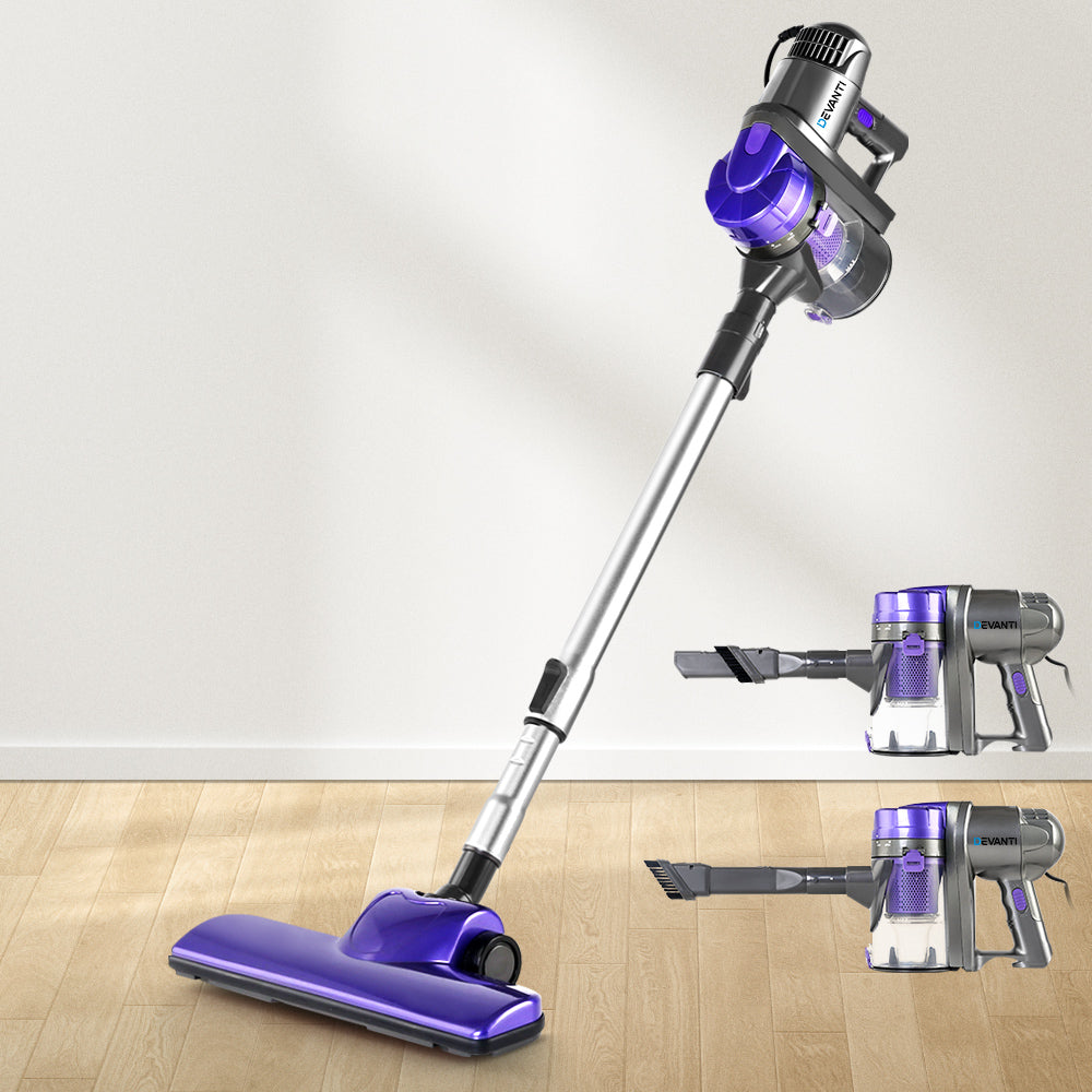 Stick Vacuum Cleaner Handheld Corded 450W Purple