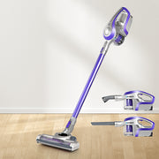 Stick Vacuum Cleaner Bagless Cordless 150W Purple