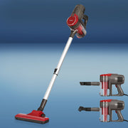 Stick Vacuum Cleaner Bagless Corded 500W Red