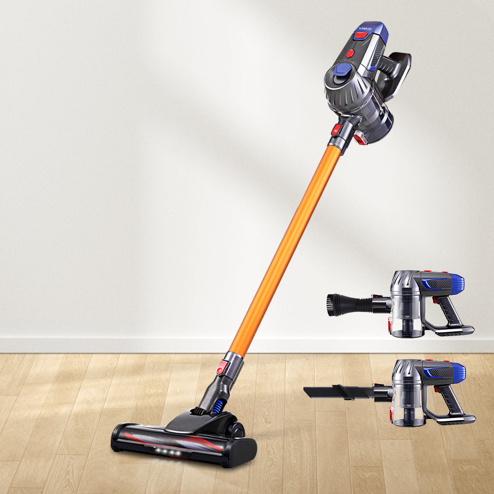 Stick Vacuum Cleaner Bagless Cordless 150W Gold