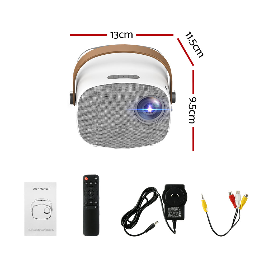 Mini Video Projector Wifi USB HDMI Portable HD 1080P Home Projector