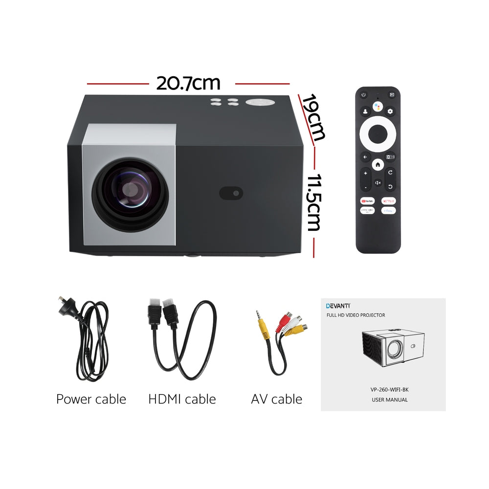 Video Project 4K 1080P Official Google TV 5G Wifi Home Cinema